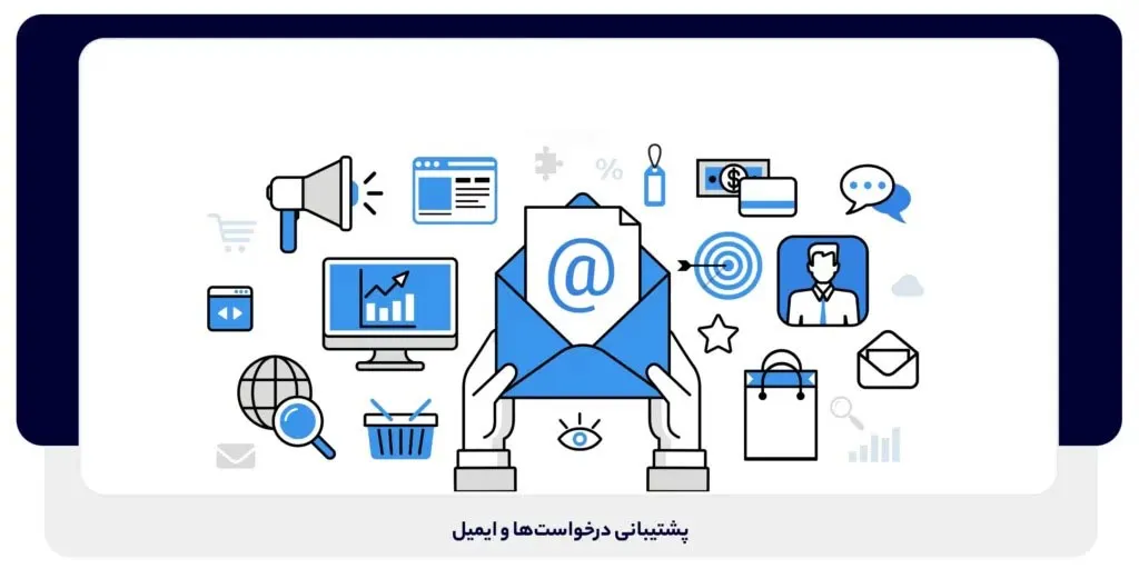 پشتیبانی درخواستها و ایمیل | داناپرداز
