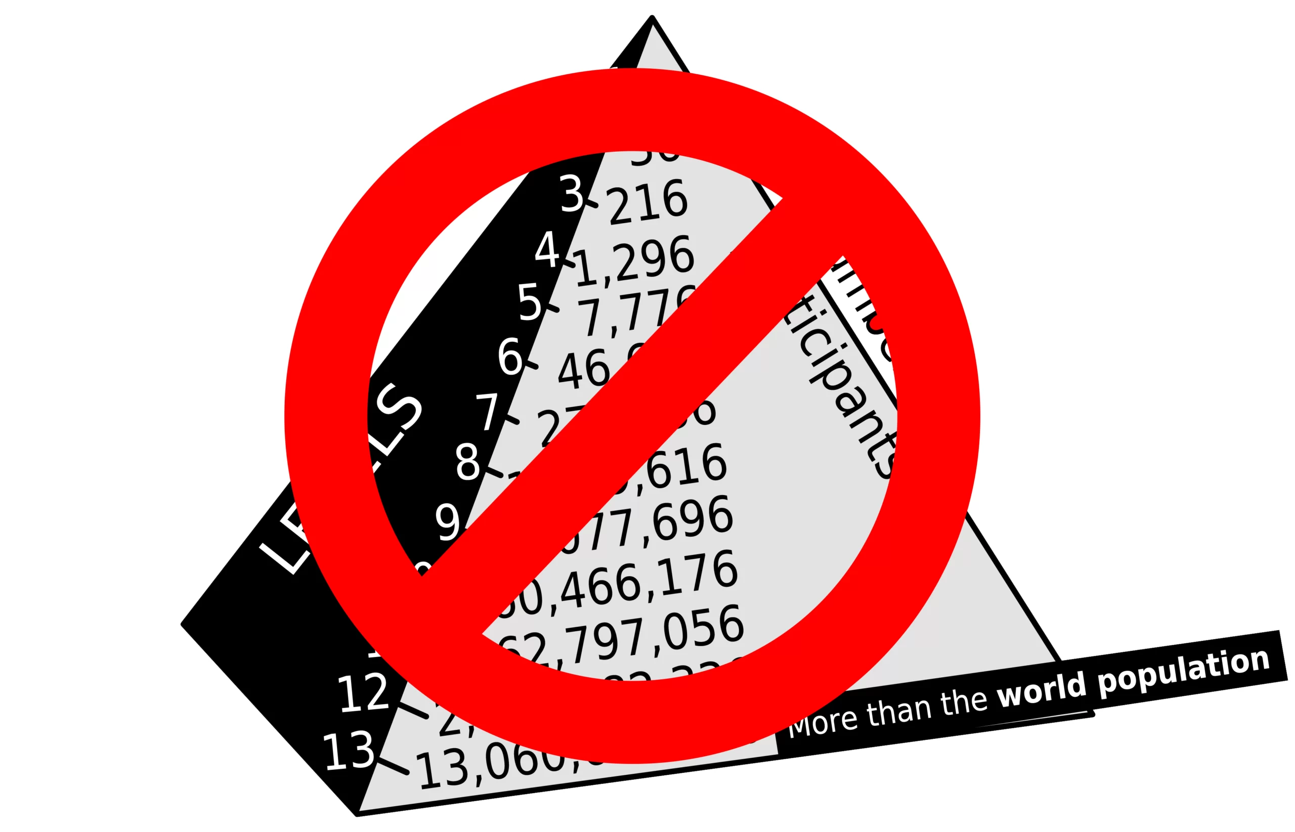 ممنوعیت طرح های هرمی