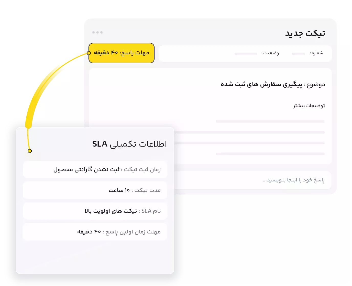 سرویس هلپ دسک و تیکتینگ سی آر ام دانا