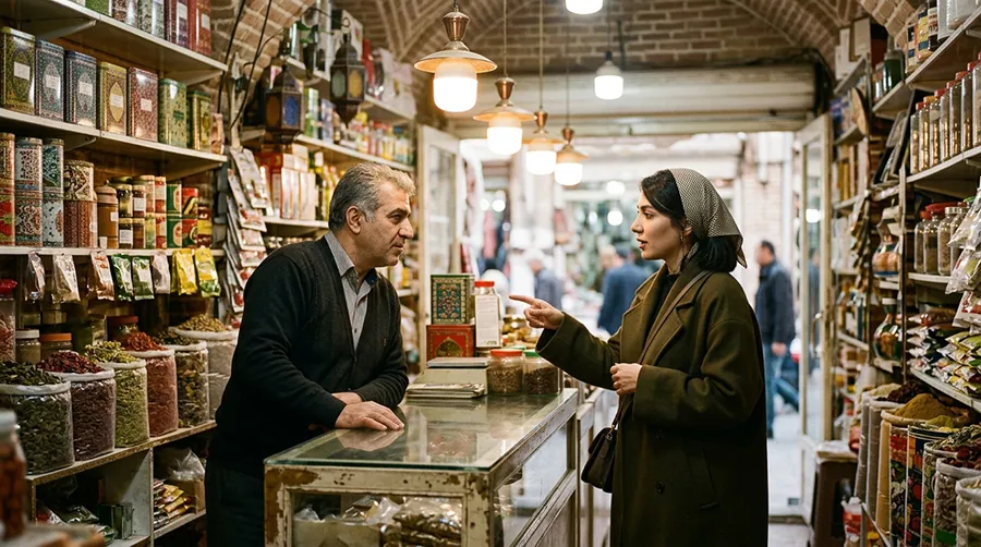گفتگوی مستقیم صاحب کسب‌وکار سنتی با مشتری برای درک نیازهای بازار و ایجاد ارزش پیشنهادی 